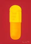 The Cure (fire red, sun yellow. fire orange) - Signed Print