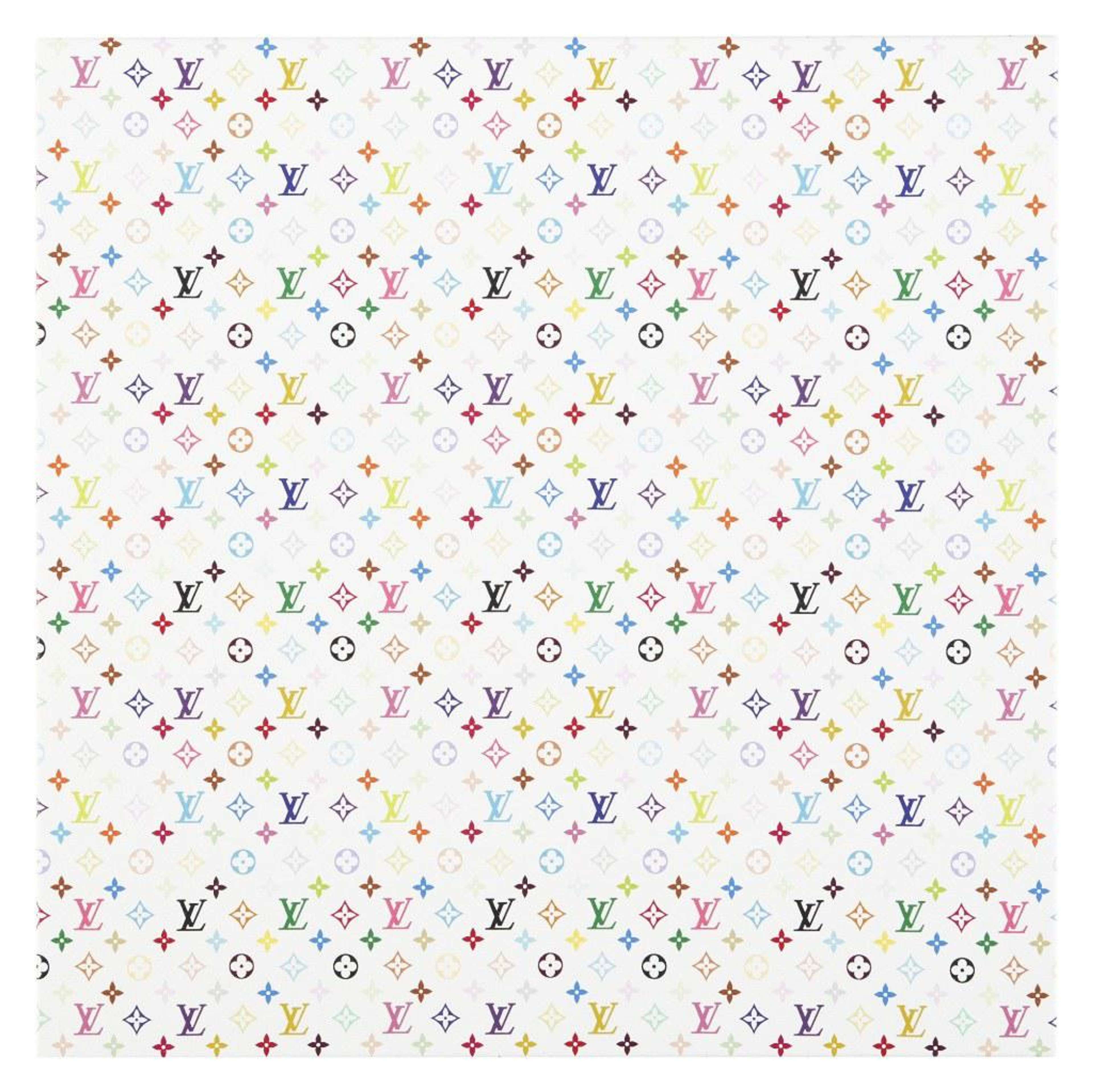 Monogram Mini (multicolour, white) - Signed Print by Takashi Murakami 2007 - MyArtBroker