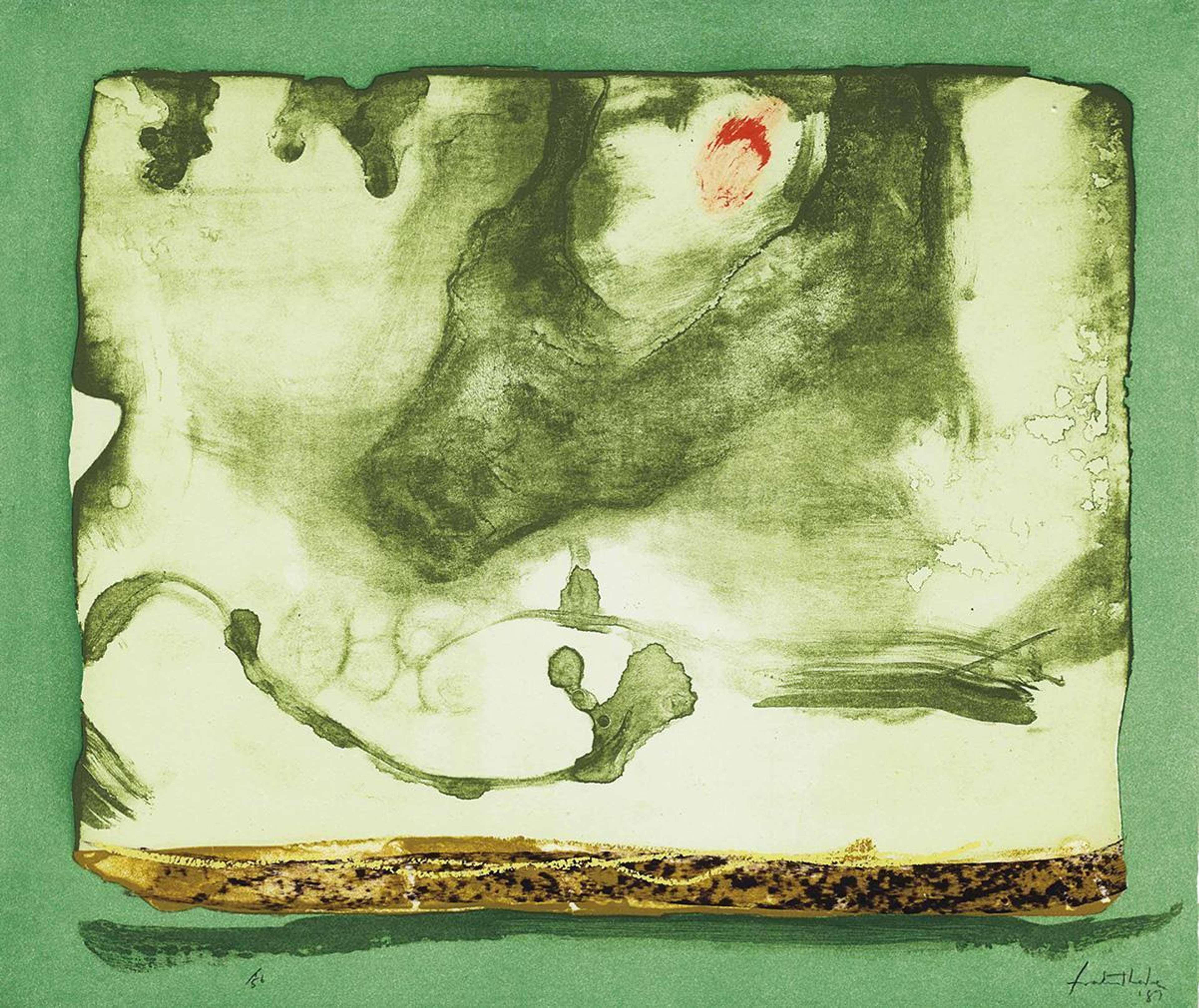 Tiger's Eye - Signed Print by Helen Frankenthaler 1987 - MyArtBroker