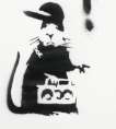 Gangsta Rat - Mixed Media