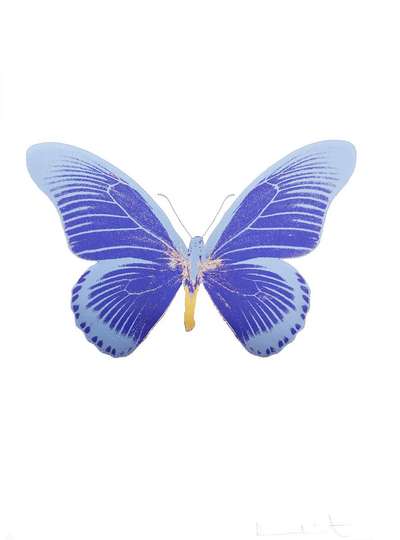 The Souls IV (Westminster blue, cornflower blue, African gold) - Signed Print by Damien Hirst 2010 - MyArtBroker