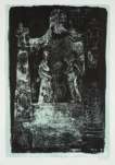 Exton, Rutland: Monument By Grinling Gibbons - Signed Print