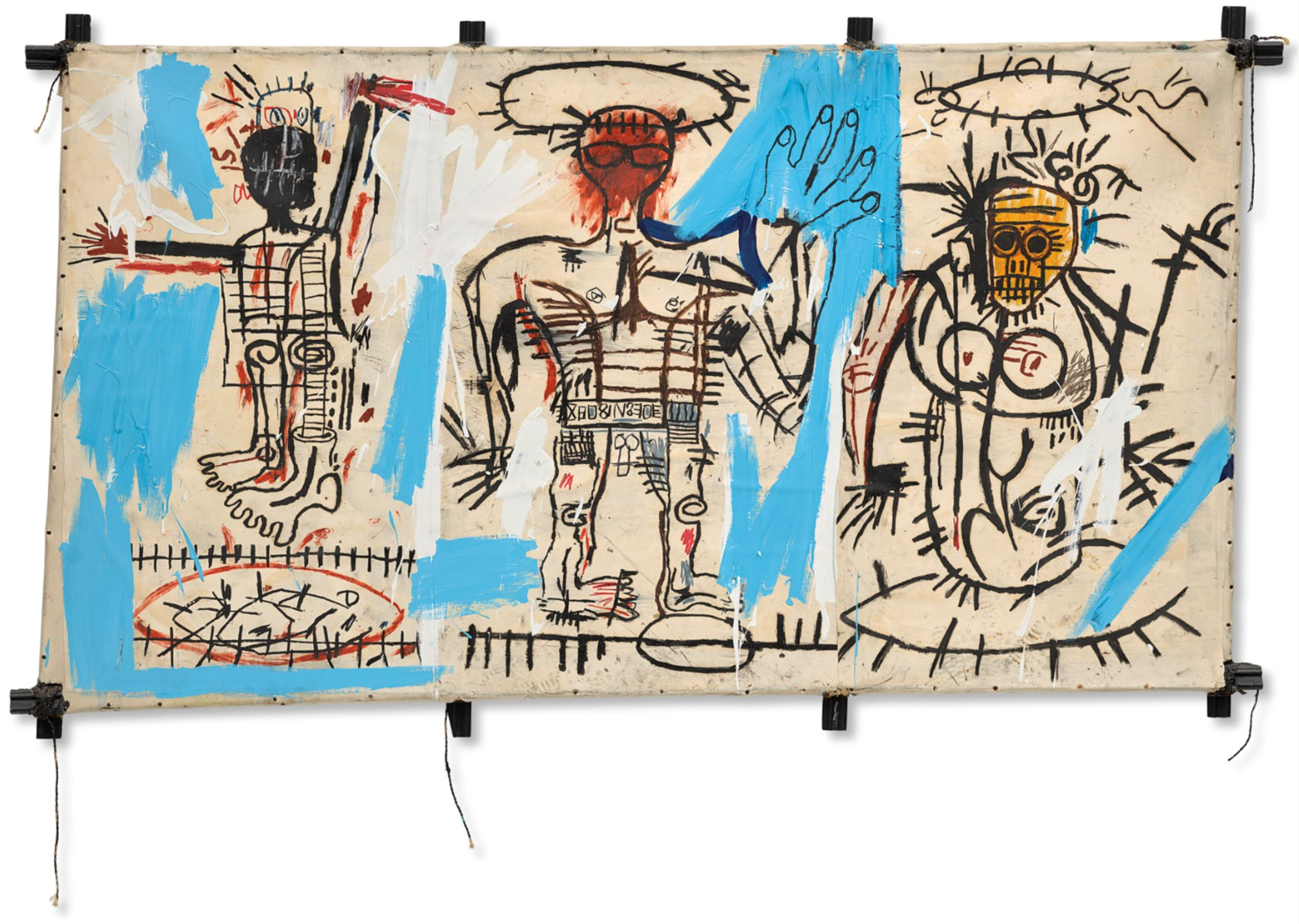 L'œuvre « Baby Boom » de Basquiat s'est vendue 23,4 millions de dollars, tandis que Dumas a établi un nouveau record pour les artistes femmes lors de la vente de soirée « Christie's 21st Century Evening Sale » totalisant 79,2 millions de dollars.