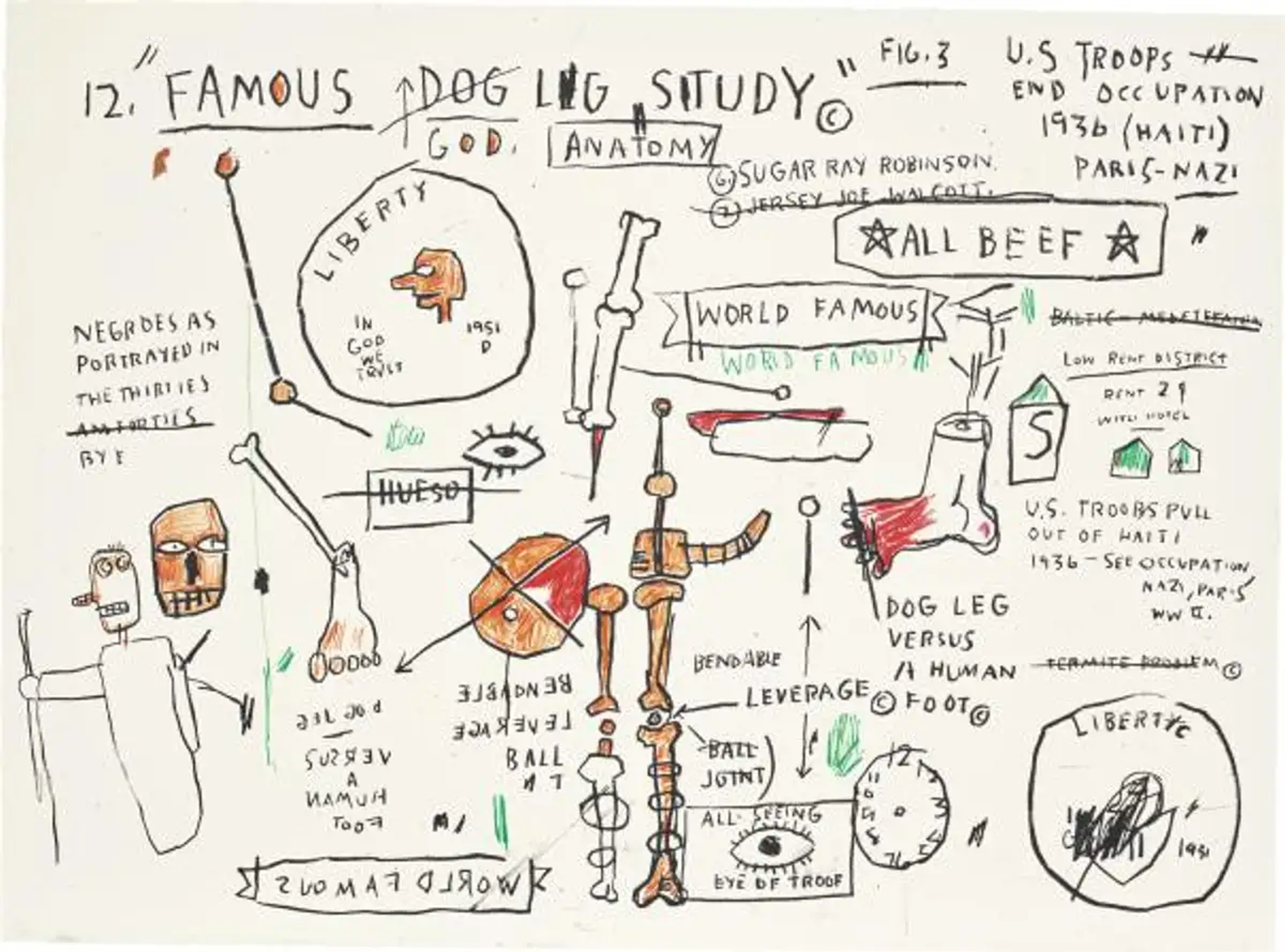Les débuts de Jean-Michel Basquiat : Les cartes postales