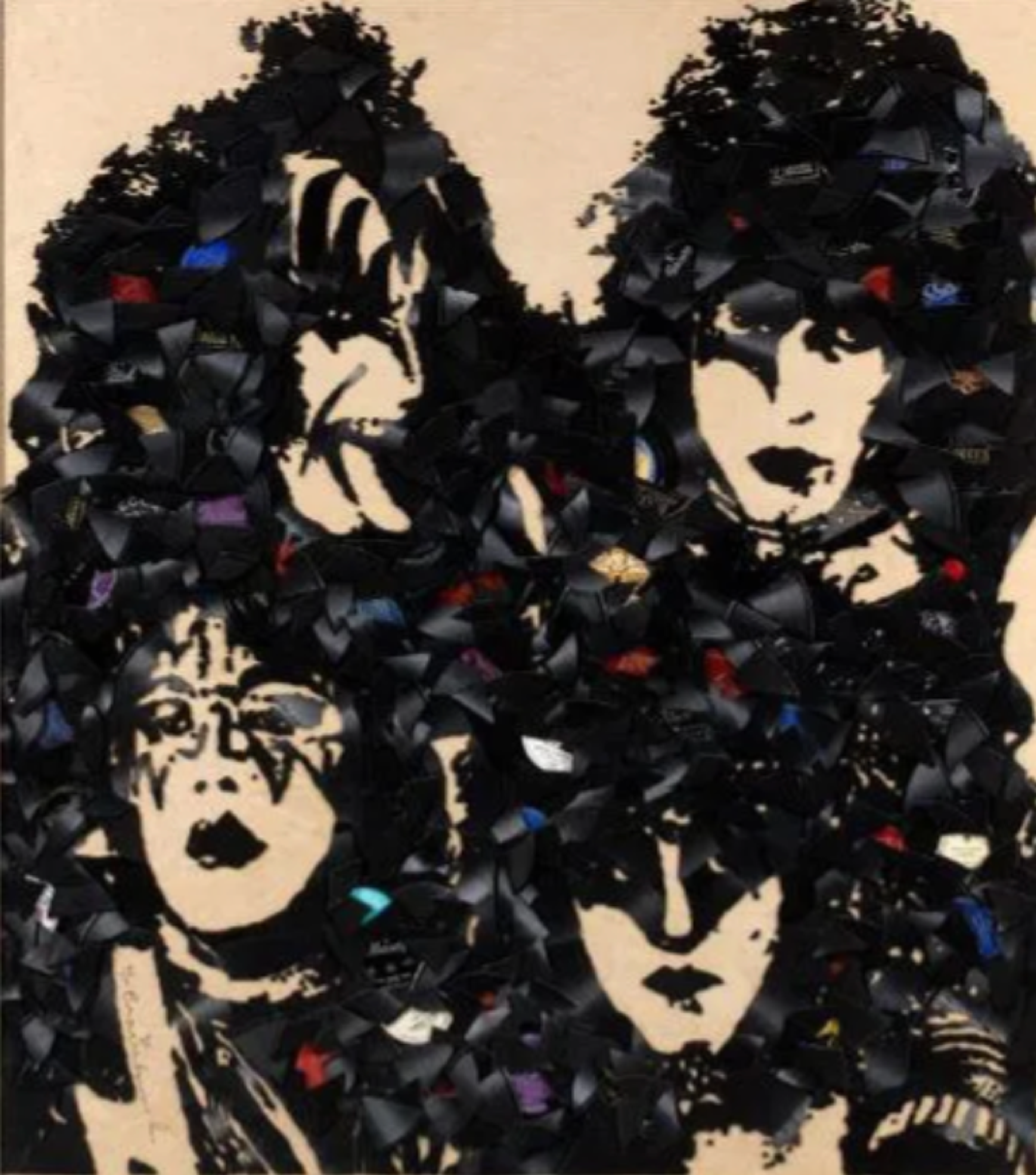 Kiss (Life Is Beautiful) par Mr. Brainwash