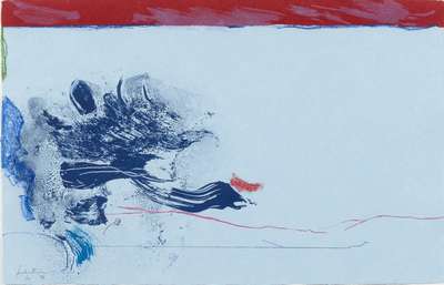 In The Wings - Signed Print by Helen Frankenthaler 1987 - MyArtBroker