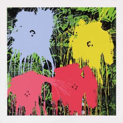 Flowarh$ IV - Signed Print by Mr Brainwash 2021 - MyArtBroker