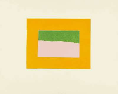 Indian View B - Signed Print by Howard Hodgkin 1971 - MyArtBroker