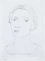 Henry Moore: Head Of A Girl II - Signed Print