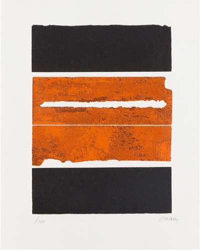 Eau-Forte XXXIX - Signed Print by Pierre Soulages 1994 - MyArtBroker