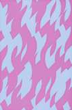 Magenta And Blue - Signed Print