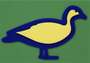 Julian Opie: Australian Wood Duck - Signed Mixed Media