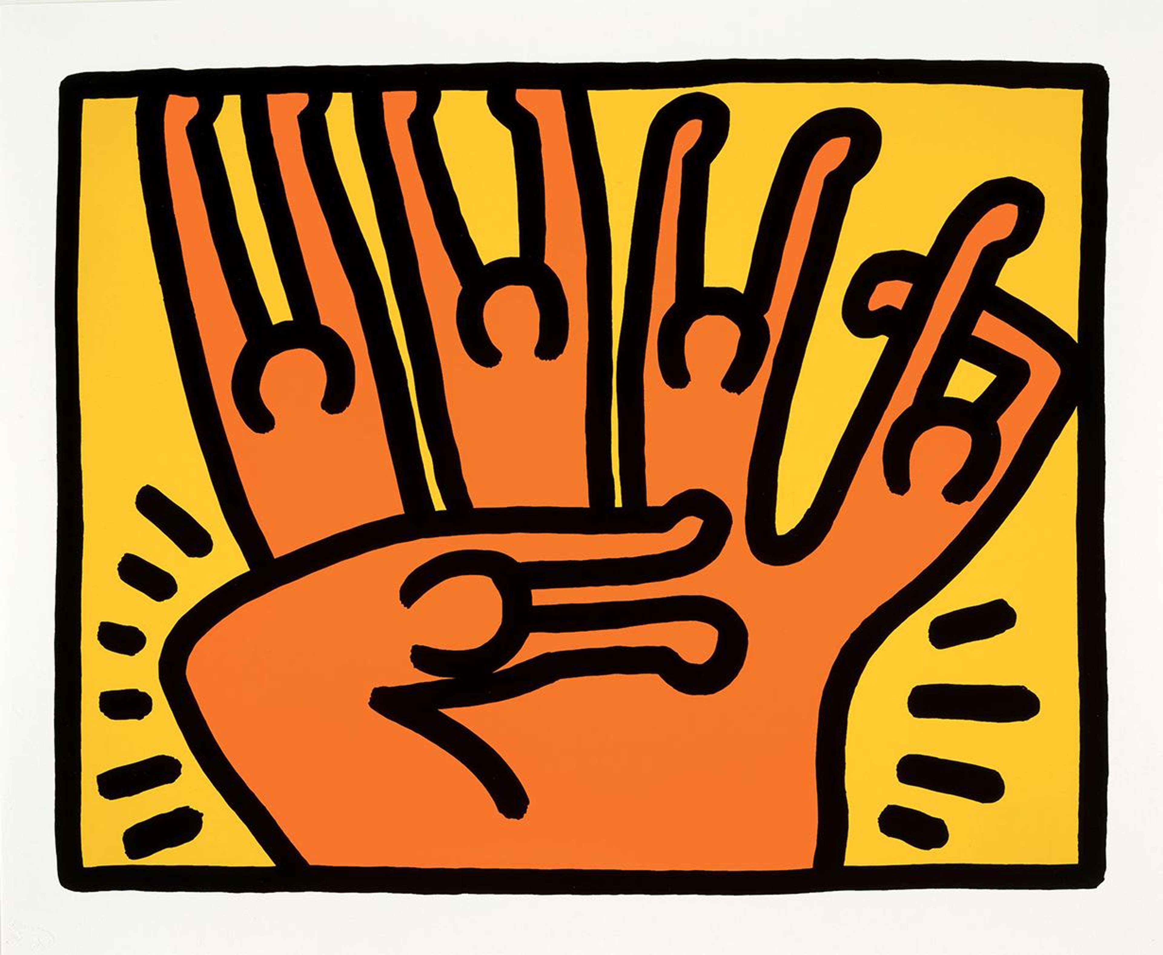 Pop Shop VI, Plate IV by Keith Haring
