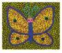 Yayoi Kusama: Papillon I, Amour Pour Toujours - Signed Print