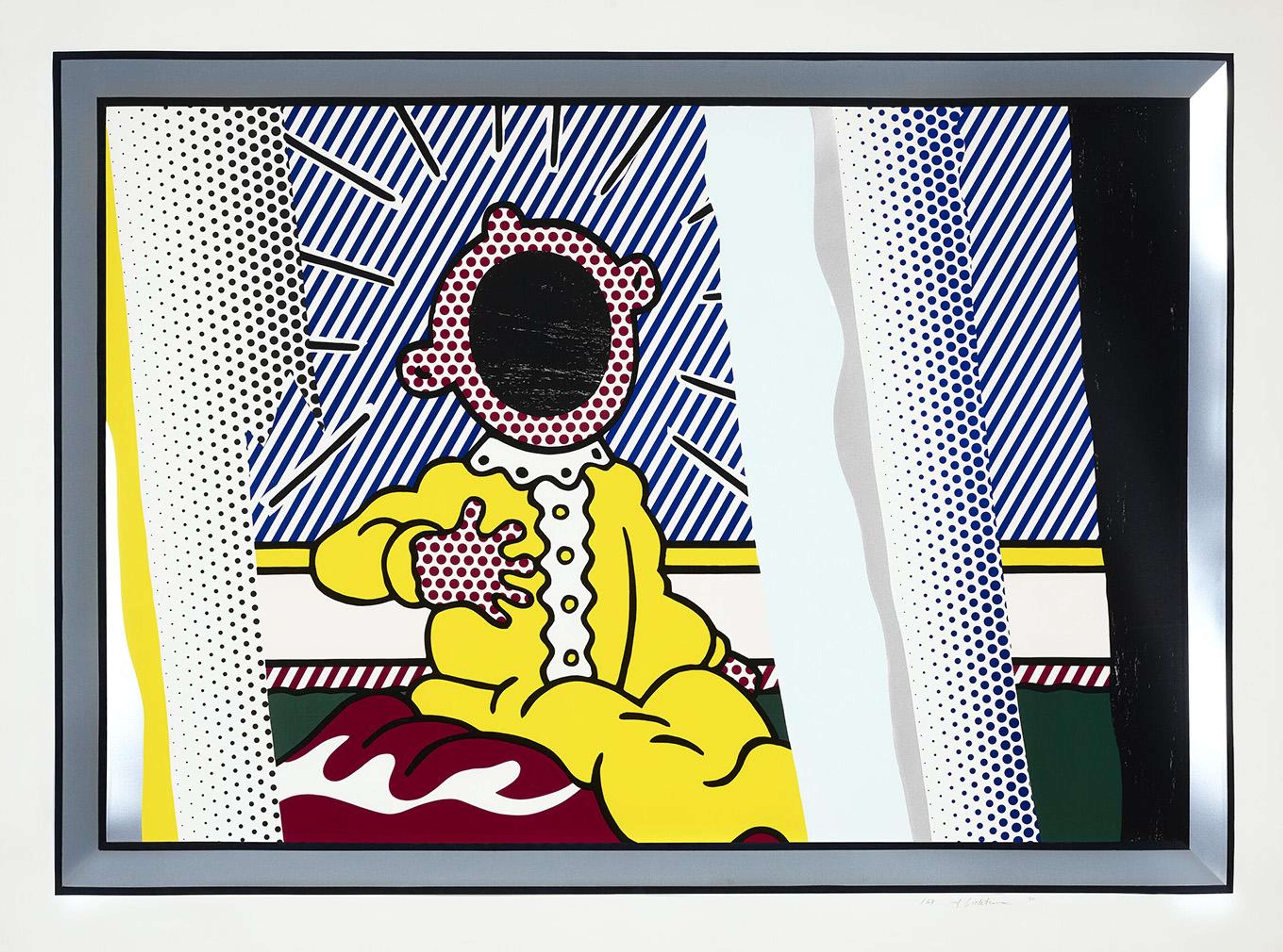 Reflections On The Scream by Roy Lichtenstein