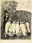 Abraham Et Les Trois Anges - Signed Print