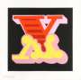 Ben Eine: Letter X (yellow) - Signed Print