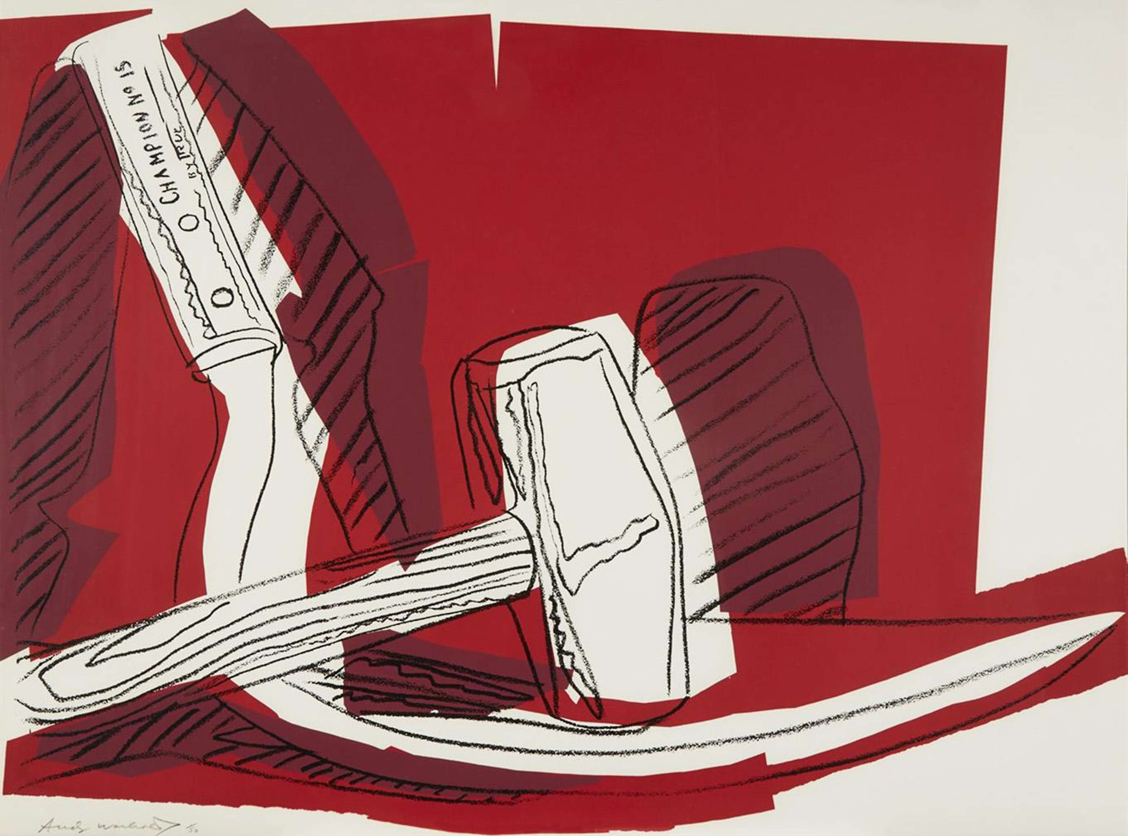Hammer And Sickle (F. & S. II.62) by Andy Warhol