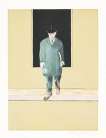 Triptych 1986 - 1987 Woodrow Wilson (left panel) - Signed Print