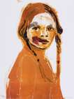 Makeup (Red And Blue) - Signed Print