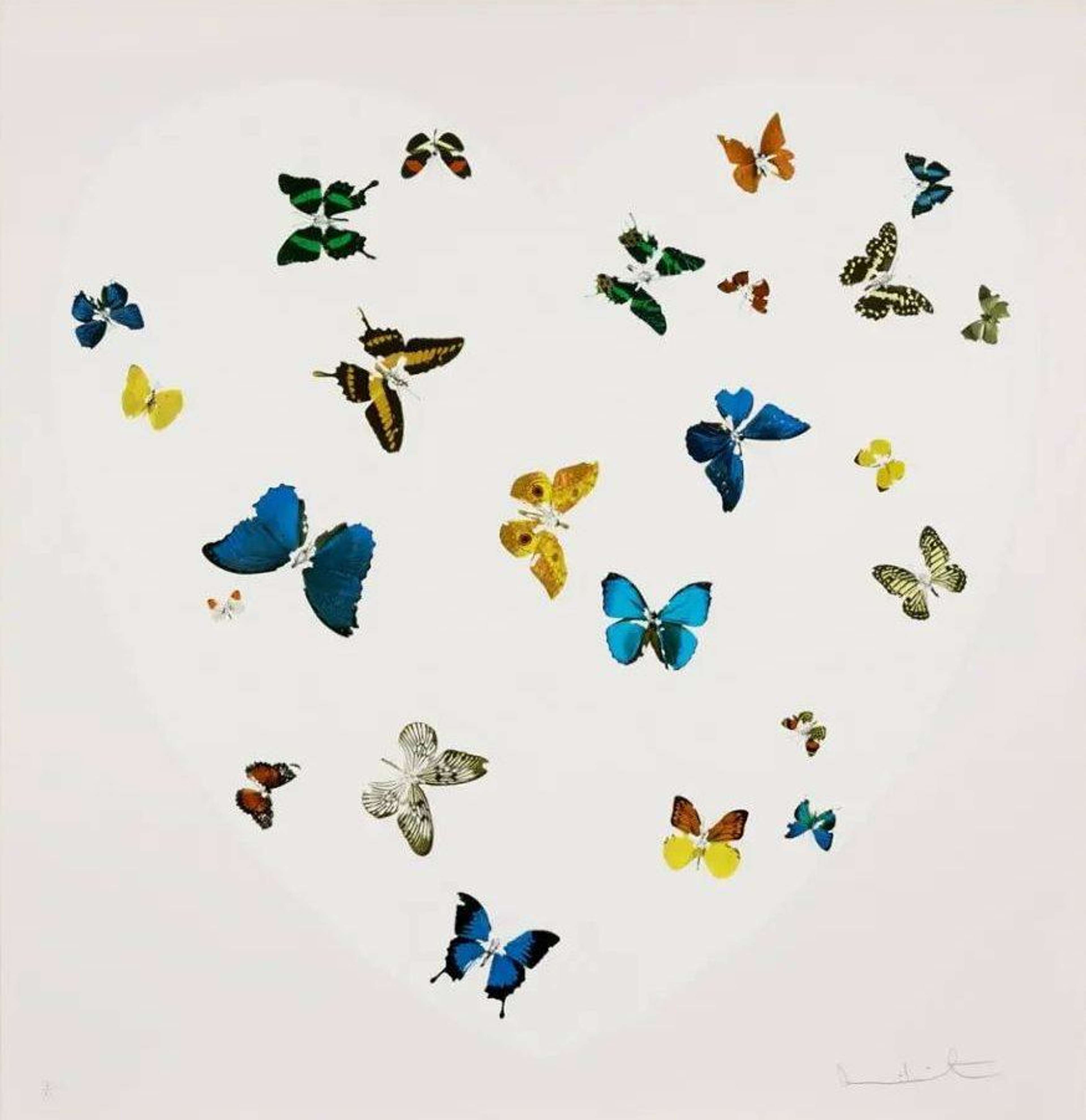 Love Is All You Need by Damien Hirst