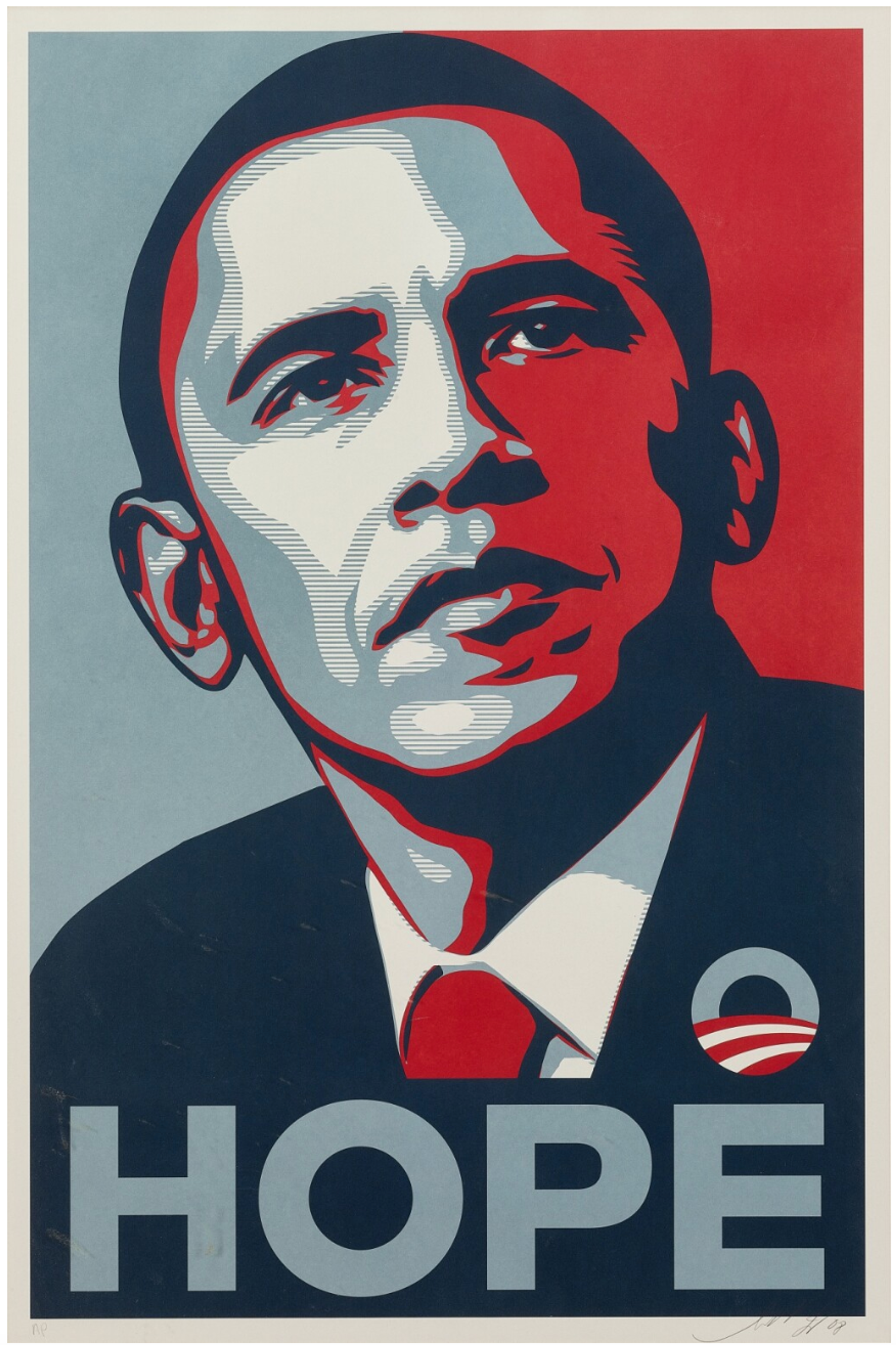 Hope de Shepard Fairey 2008 - Sotheby's