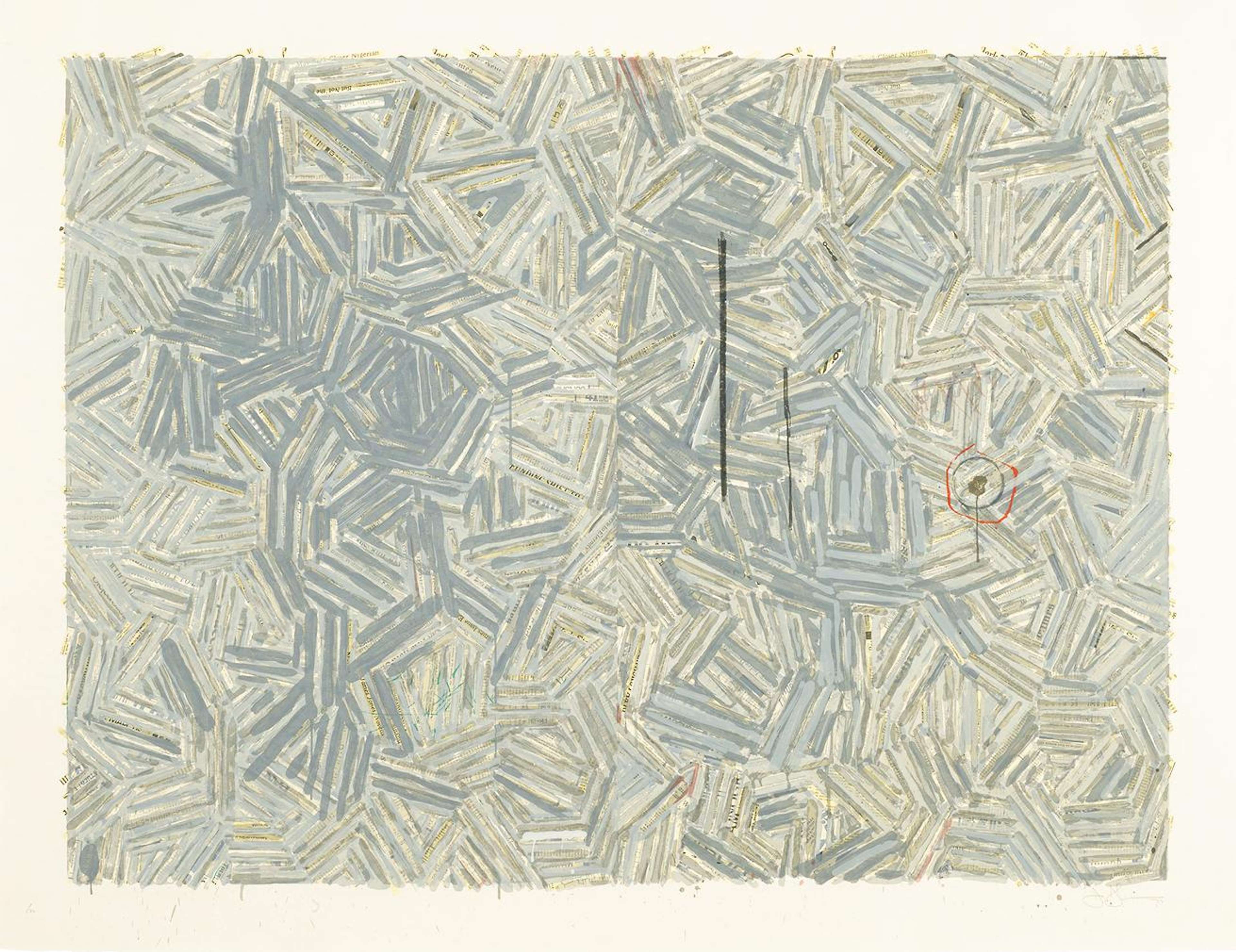 Motifs abstraits en gris