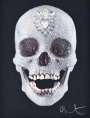 Damien Hirst: For The Love Of God (black) - Signed Print