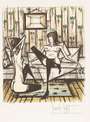 Bernard Buffet: Jeux De Dames III - Signed Print