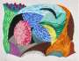 David Hockney: Blue Hang Cliff - Signed Print