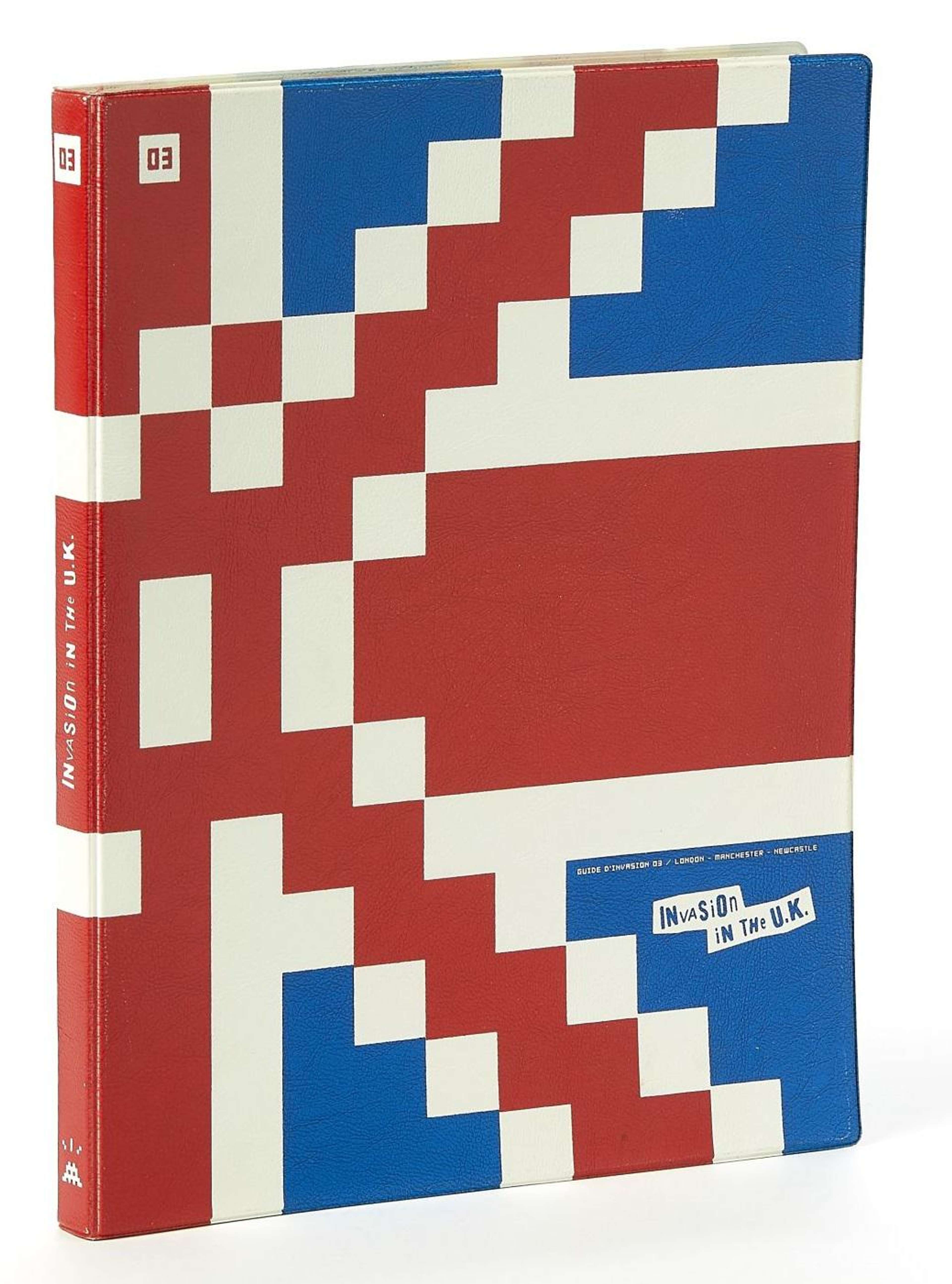 Guide d'invasion 03, Londres, Manchester, Newcastle par Invader