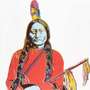 Andy Warhol: Sitting Bull (F. & S. II.376) - Unsigned Print