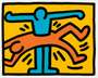 Keith Haring: Pop Shop VI, Plate III - Unsigned Print