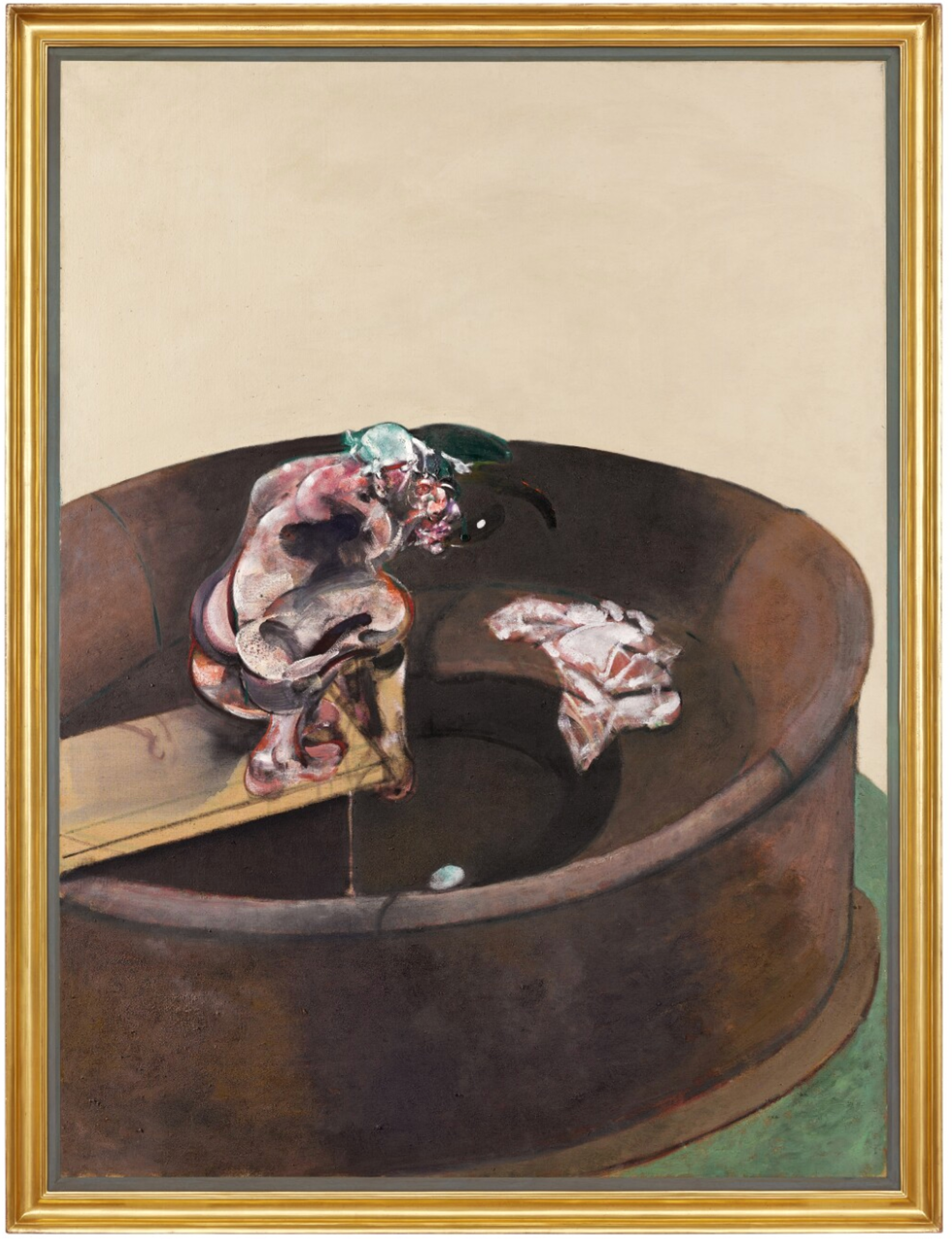 Portrait de George Dyer accroupi de Francis Bacon 1966