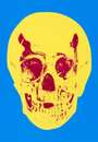 Damien Hirst: Till Death Do Us Part (cerulean, blue pigment, yellow, royal red) - Signed Print