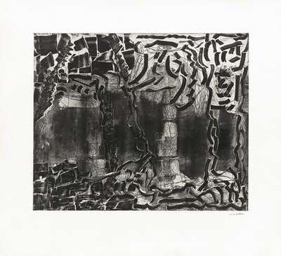 Saint-Paul VIII - Signed Print by Jean-Paul Riopelle 1976 - MyArtBroker