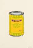 Soup Can (banana, lime and purple) - Signed Print