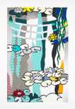 Water Lilies With Japanese Bridge - Signed Print