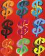 Andy Warhol: Dollar Sign 9 (F. & S. II.285-286) (complete set) - Signed Print