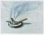 Wayne Thiebaud: Cigars - Signed Print