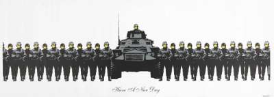 Have A Nice Day - Signed Print by Banksy 2003 - MyArtBroker