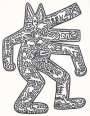 Keith Haring: Dog - Signed Print