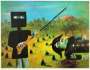Sidney Nolan: Death Of Sergeant Kennedy - Signed Print