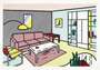 Roy Lichtenstein: Modern Room - Signed Print