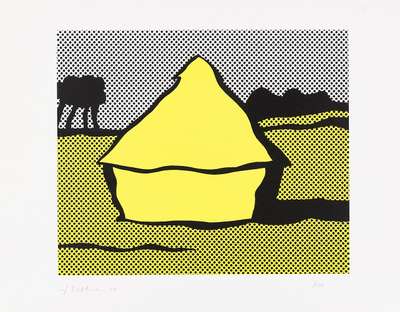 Haystack - Signed Print by Roy Lichtenstein 1969 - MyArtBroker