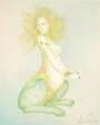 Leonor Fini: Sphinx De Profil - Signed Print