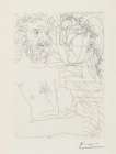 Vieux Sculpteur Au Travail II (La Suite Vollard) - Signed Print