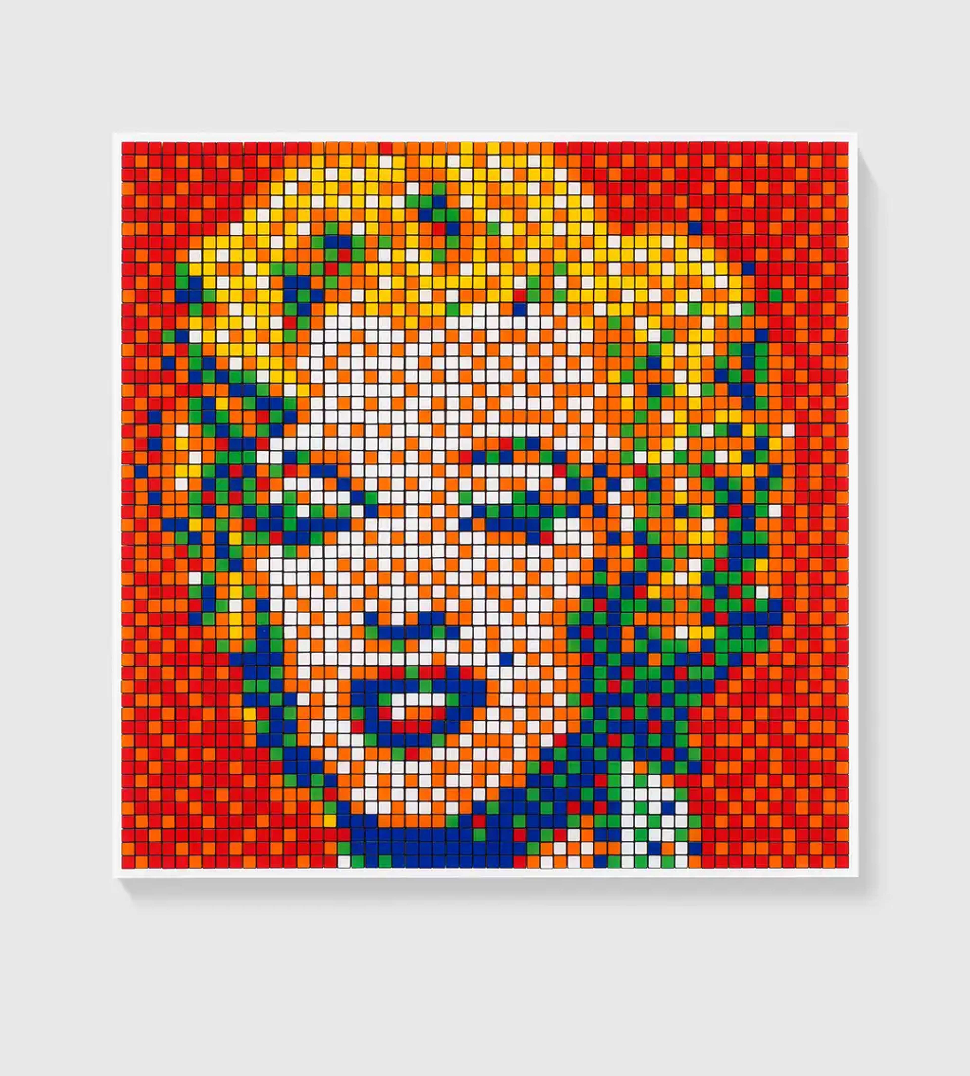 Rubik Shot Red Marilyn par Invader - MyArtBroker