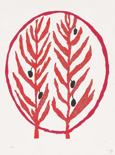 The Olive Branch - Signed Print by Louise Bourgeois 2004 - MyArtBroker