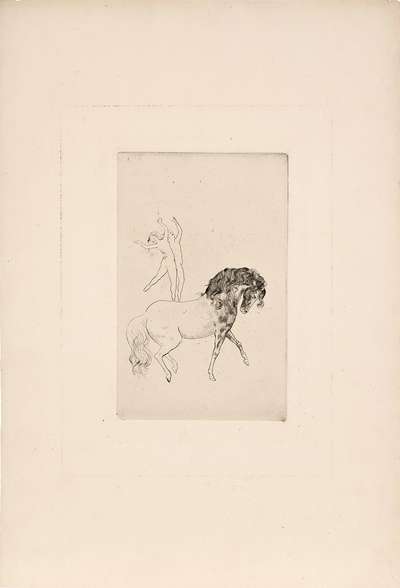 Au Cirque - Unsigned Print by Pablo Picasso 1905 - MyArtBroker
